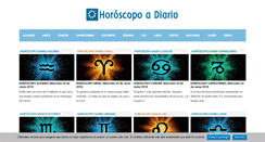 Desktop Screenshot of horoscopoadiario.com